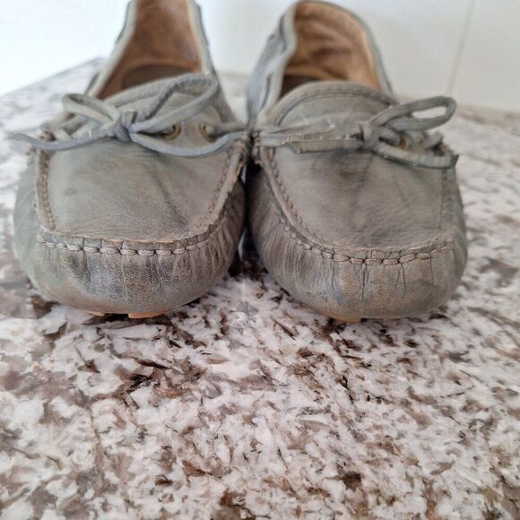 Frye Driving‎ Leather Moccasin  Loafers  size 6M - Picture 2 of 10